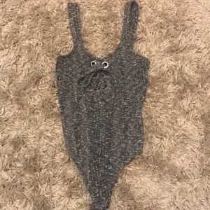 Soft gray onesie tank from Express!
